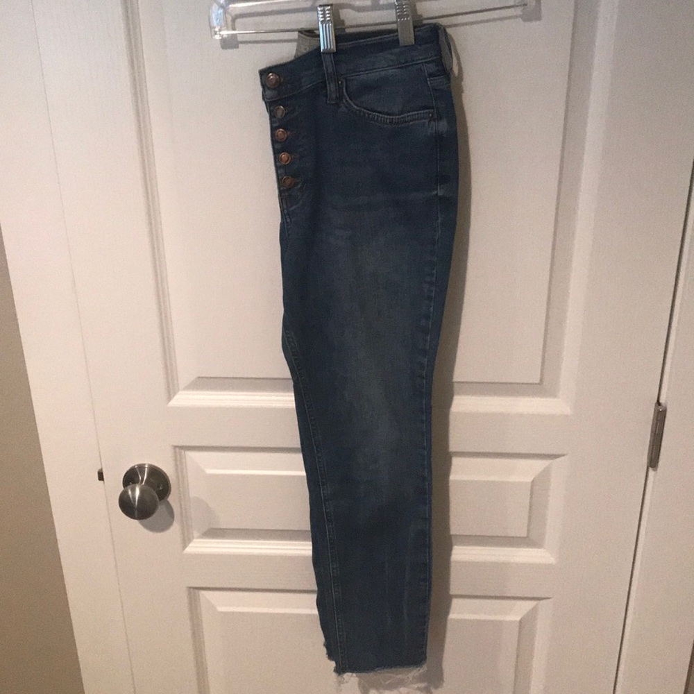 Free People Size 29 regular high waisted jeans